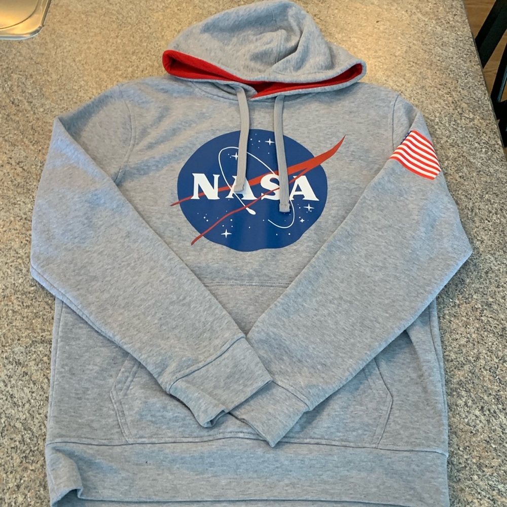 Mens M NASA sweatshirt